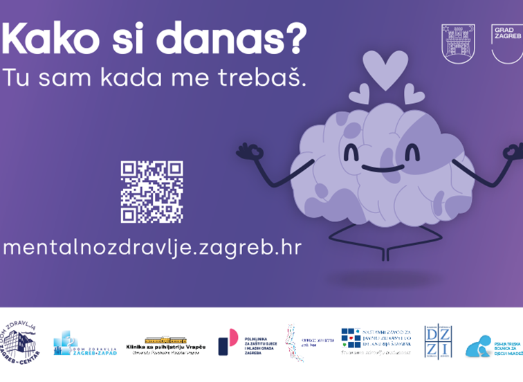 Portal Mentalno zdravlje grada Zagreba: Sve informacije o mentalnom zdravlju na jednom mjestu